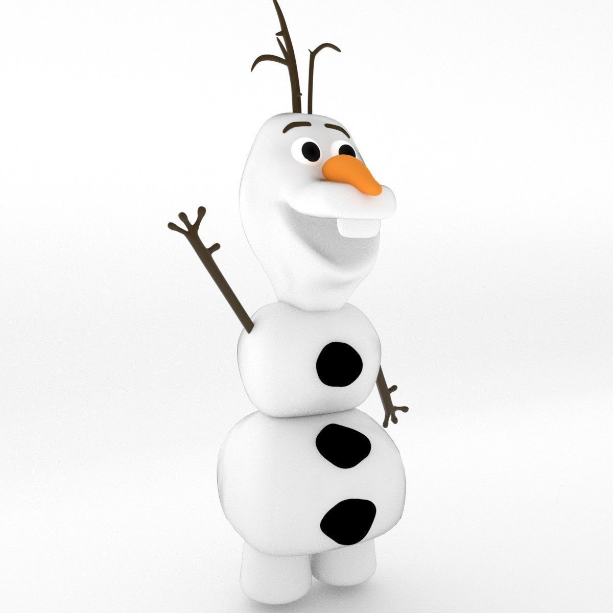 Olaf from Frozen Free 3D model_3