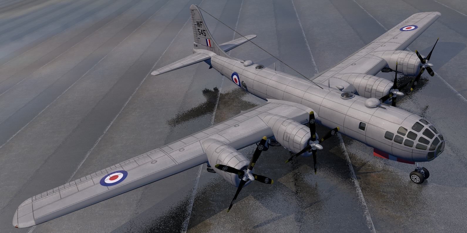 Boeing B-29 Superfortress 3D model_3