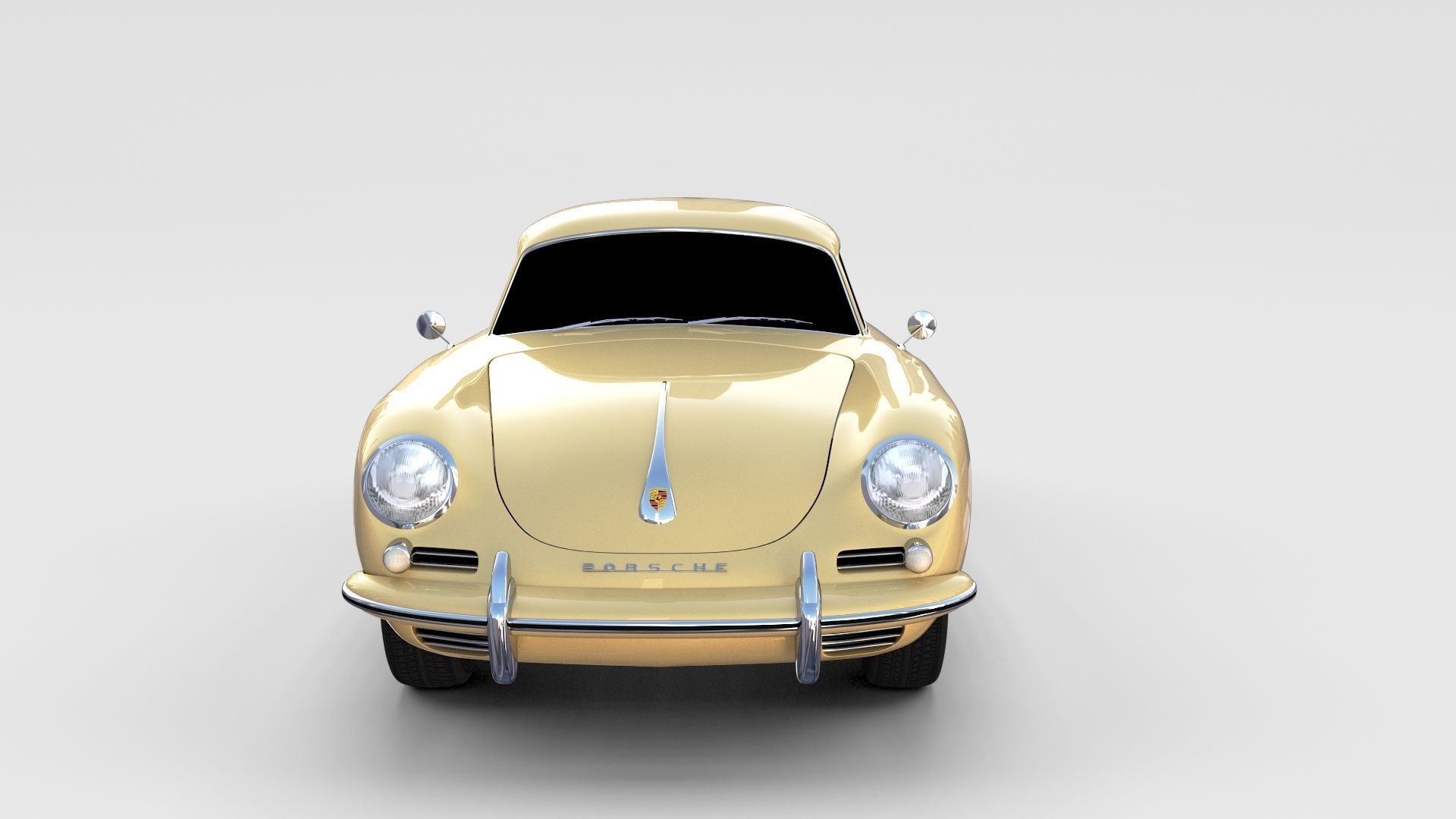 Porsche 356 Pack 3D model_1