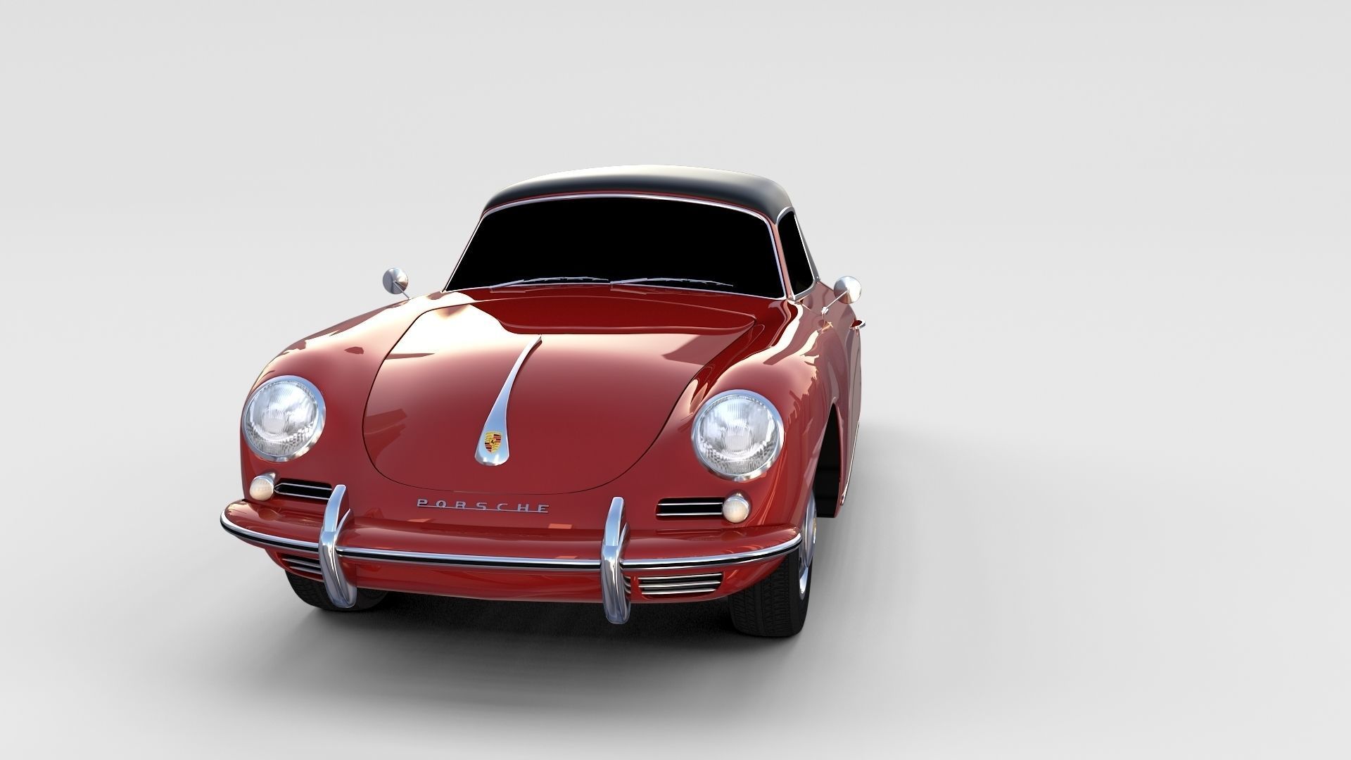Porsche 356 Pack 3D model_3