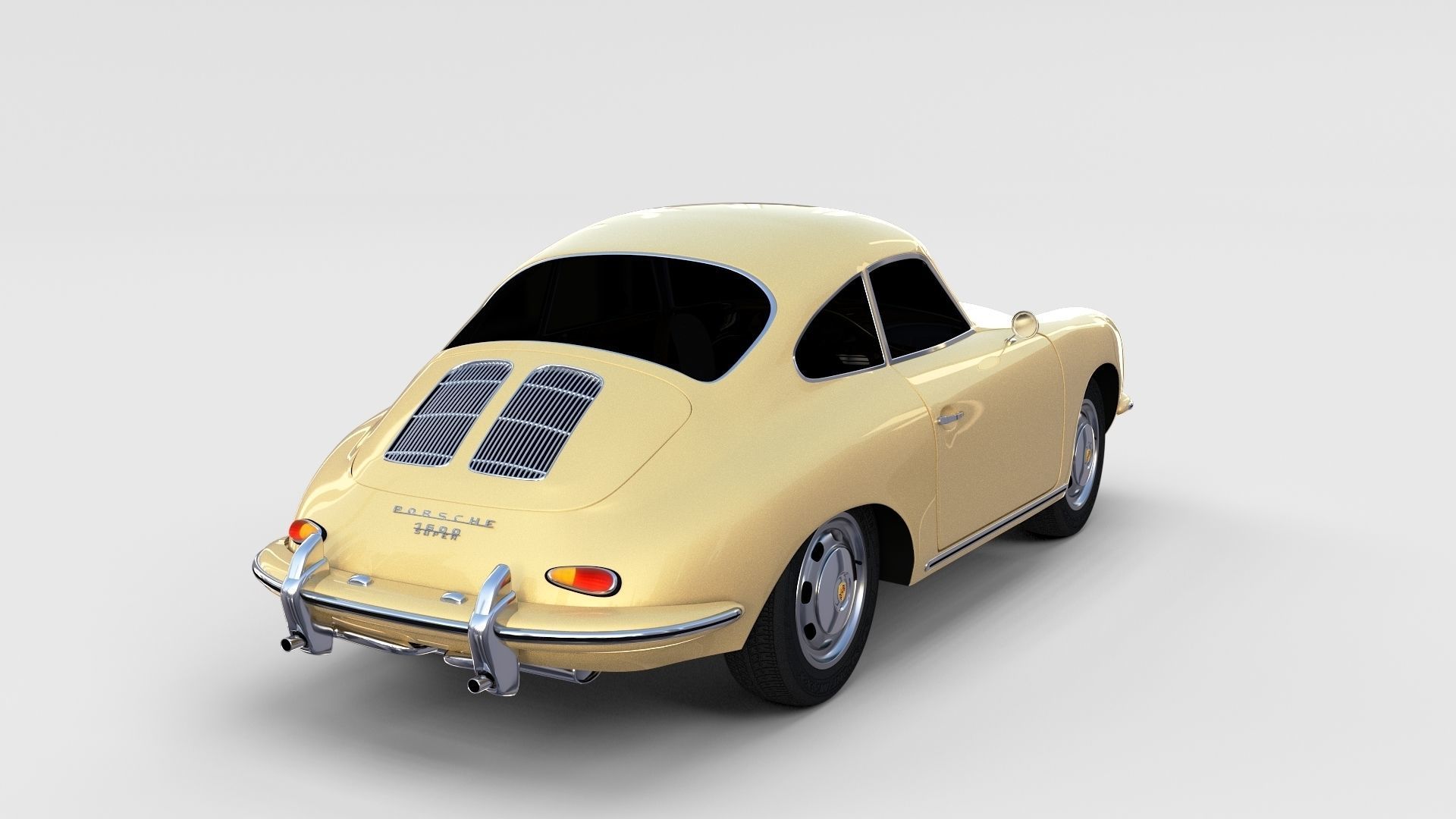 Porsche 356 Pack 3D model_43