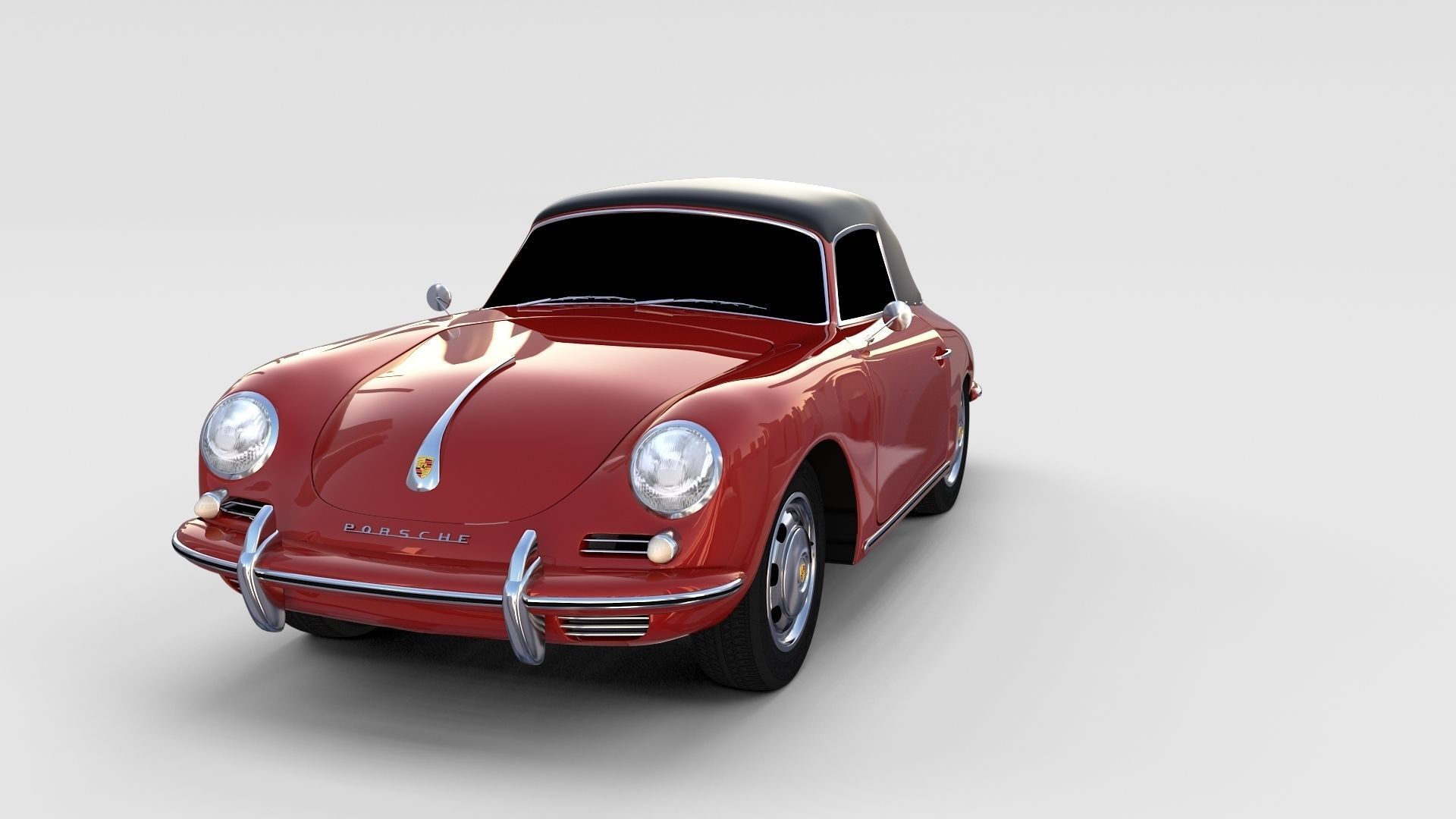 Porsche 356 Pack 3D model_6