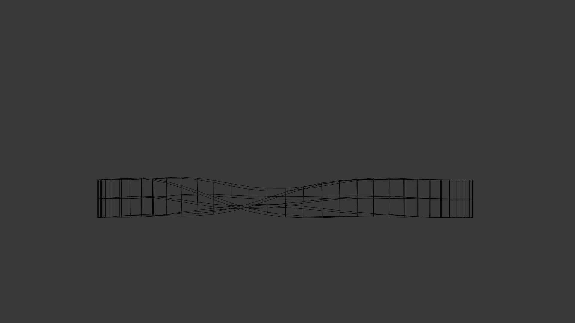 Classic mobius strip 3D print model_3