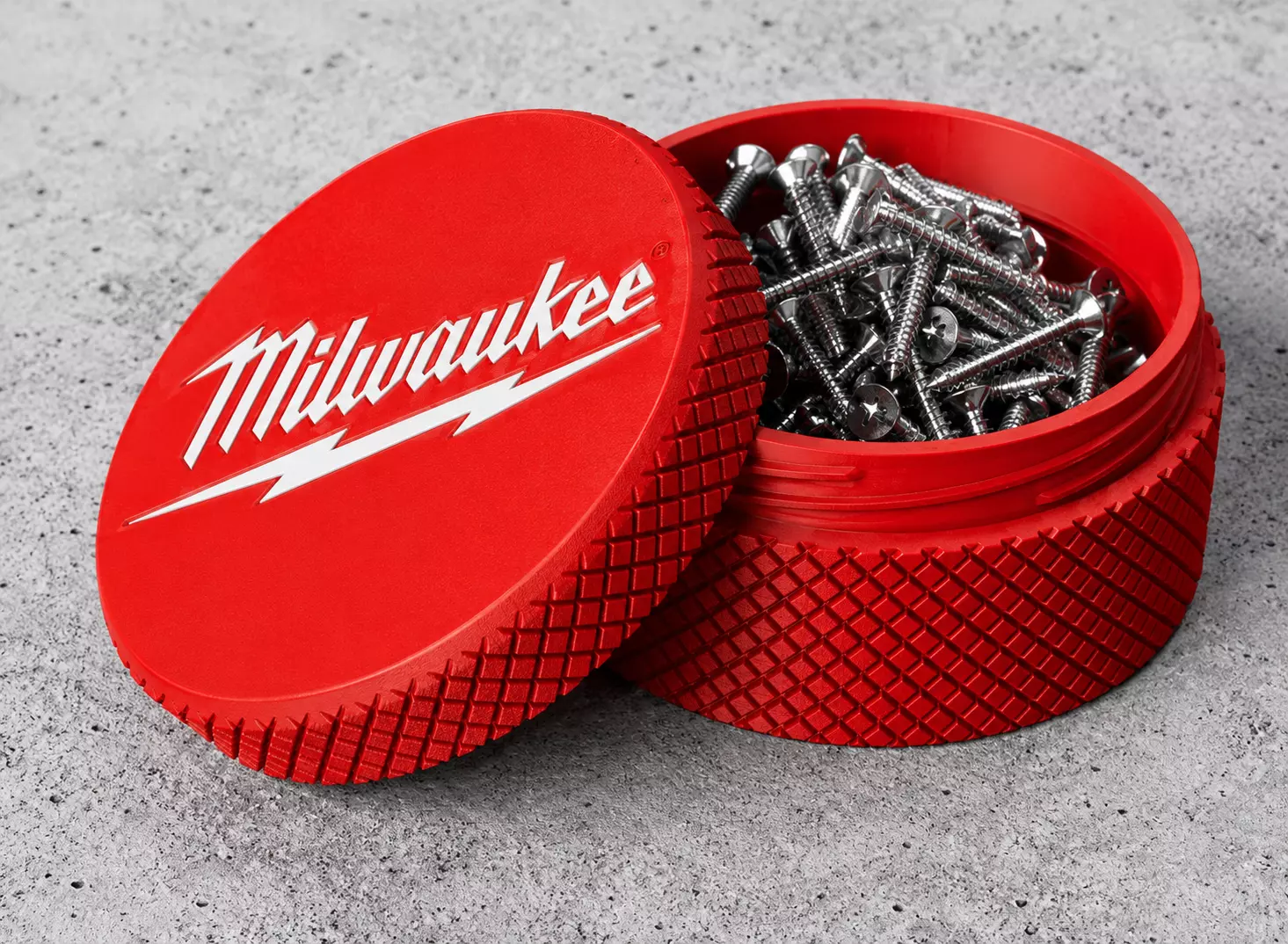 Threaded Hardware Storage Box 3D model