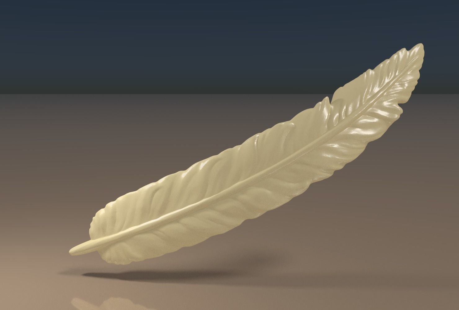 Feather A 3D print model_0