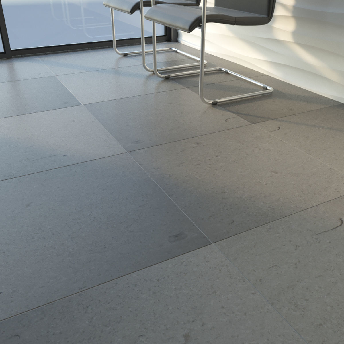 ABC Stone Set 3D model_4