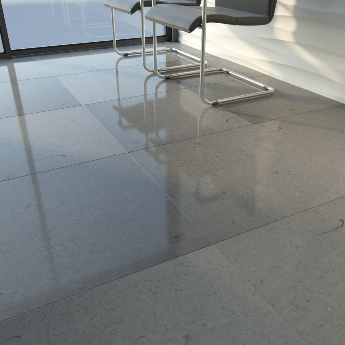 ABC Stone Set 3D model_5