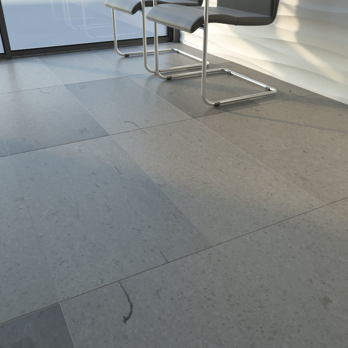 ABC Stone Set 3D model_6