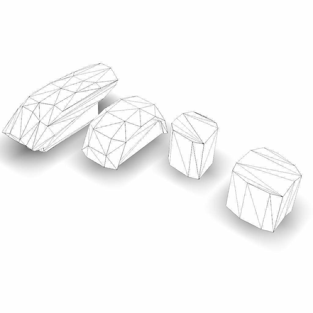 Sushi Low-Poly Low-poly 3D model_4