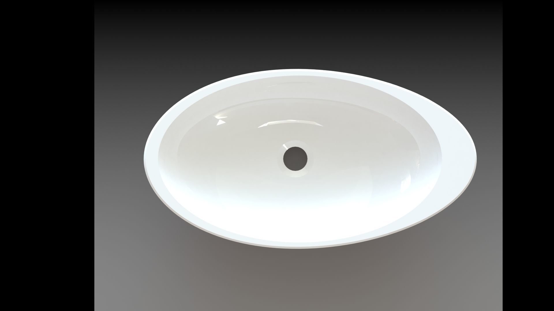 bathroom sink 3D print model_4