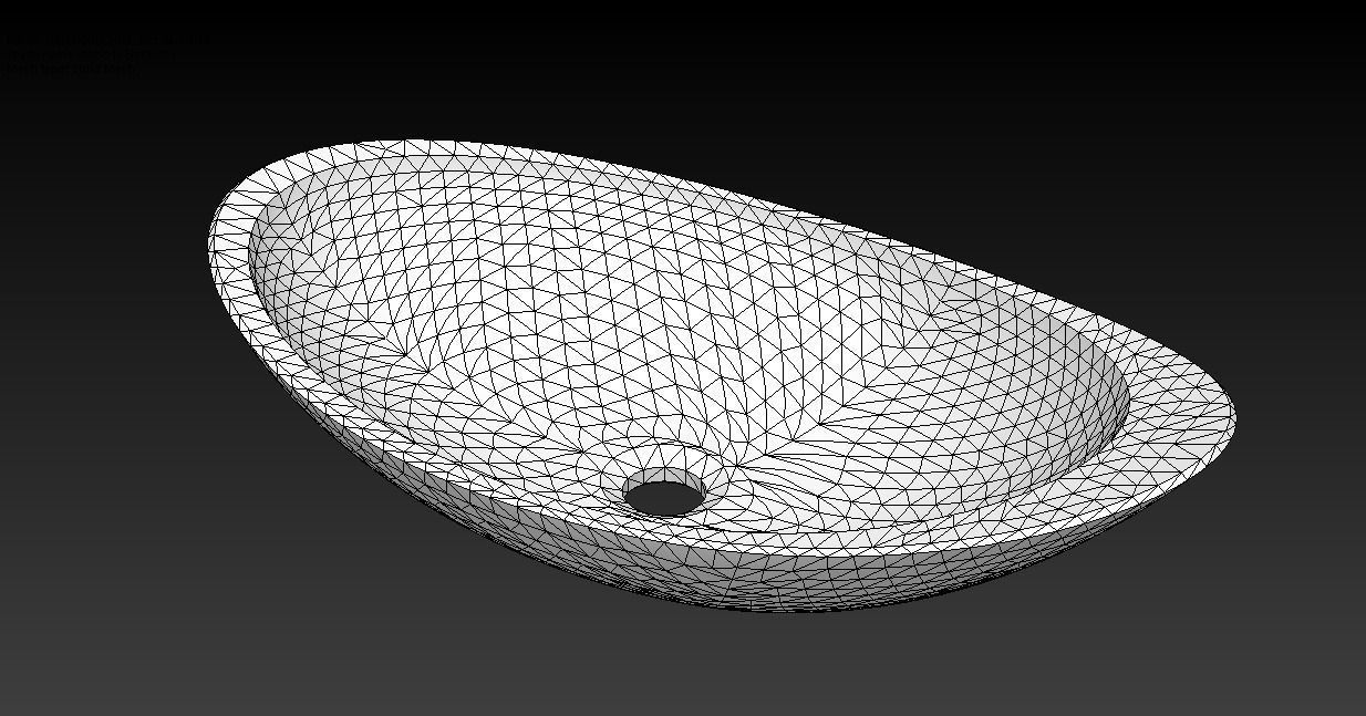 bathroom sink 3D print model_7