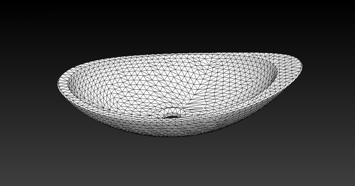 bathroom sink 3D print model_6