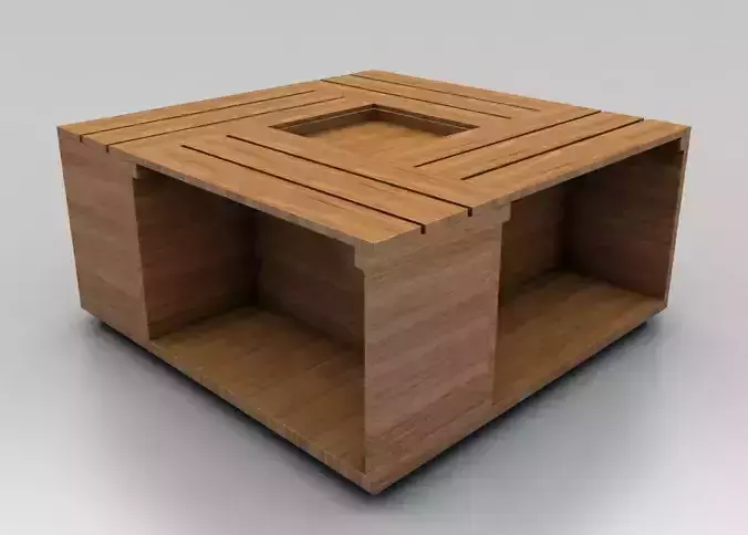 Center Coffee Table 03 3D model