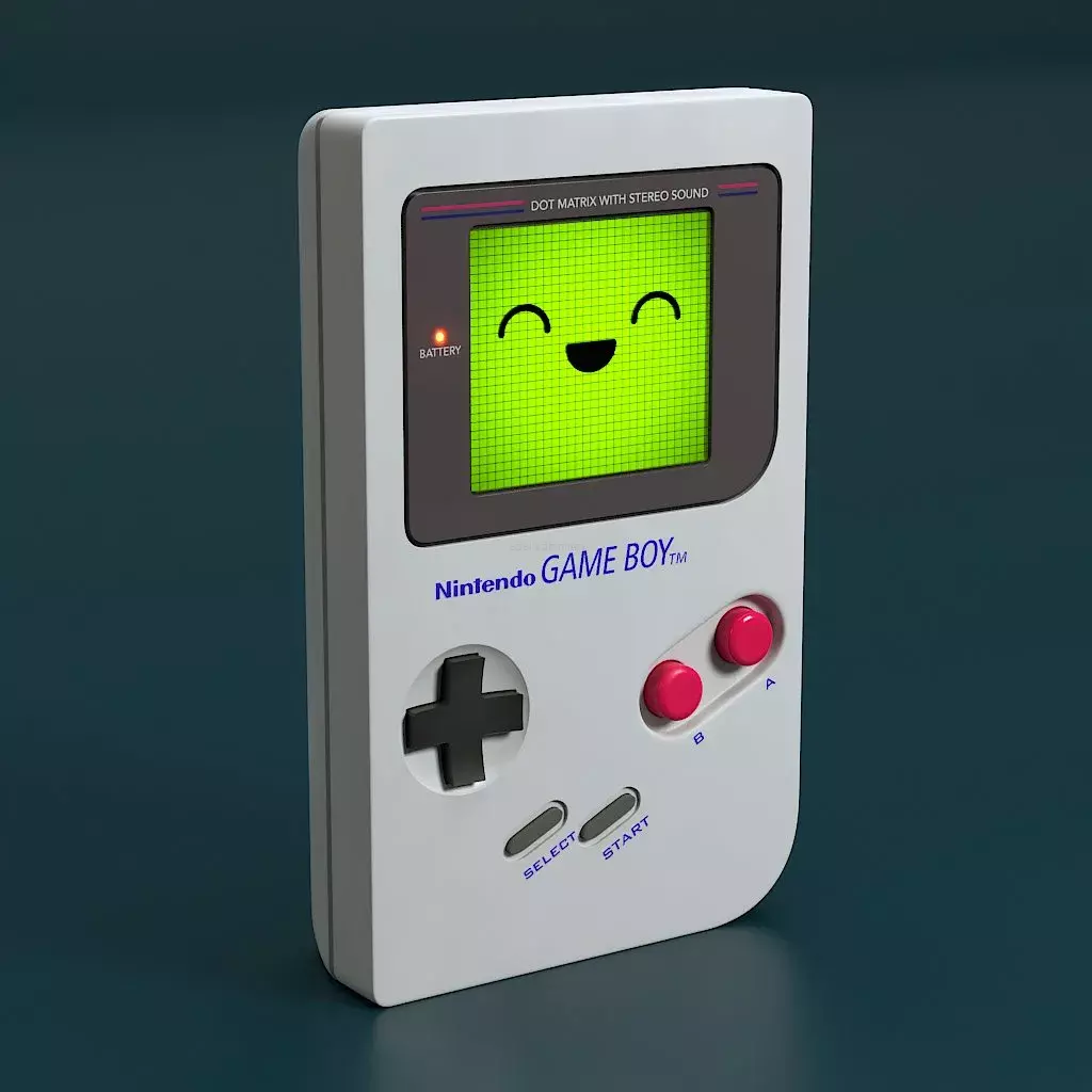 Gameboy Free 3D model
