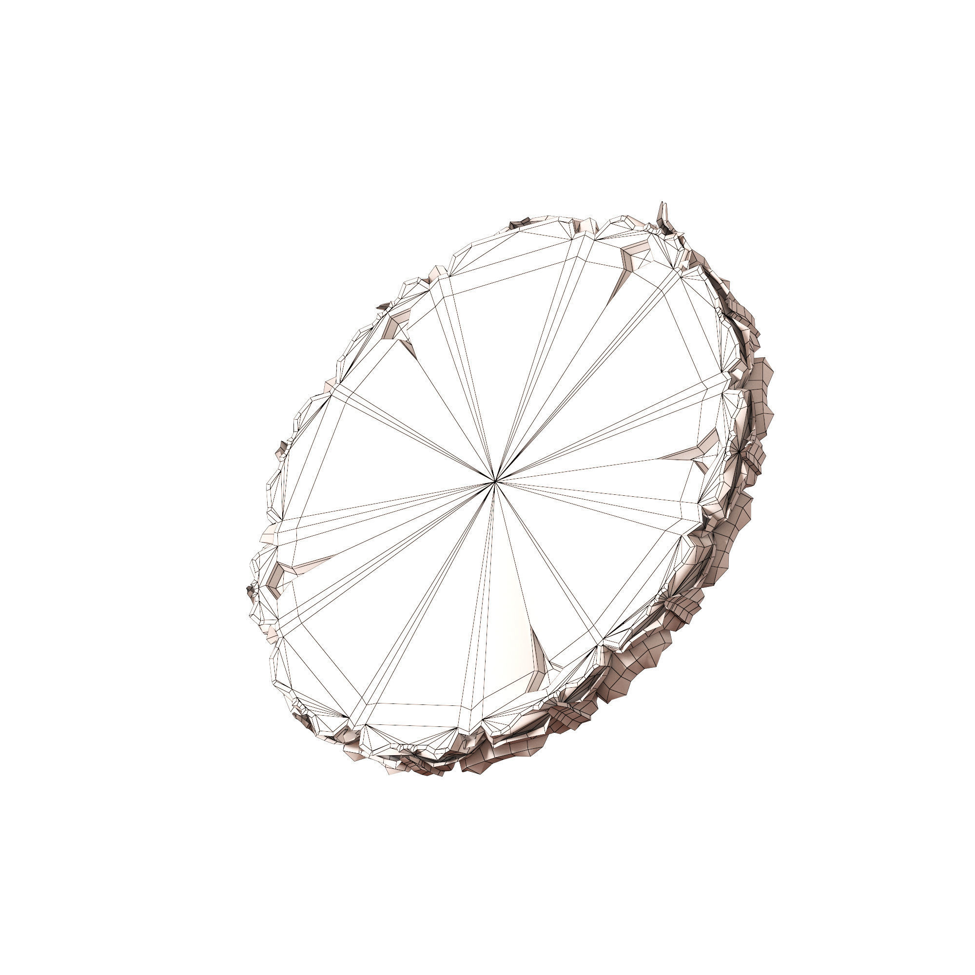 Pineapple 3D model_10