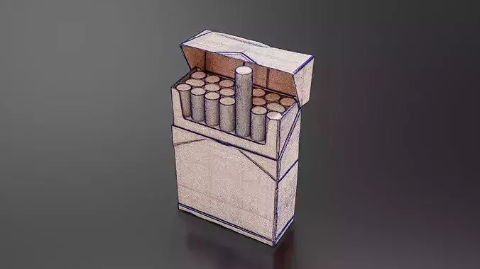 Box Smoke 3D print model 7