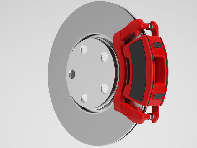 Brake disc 3D model