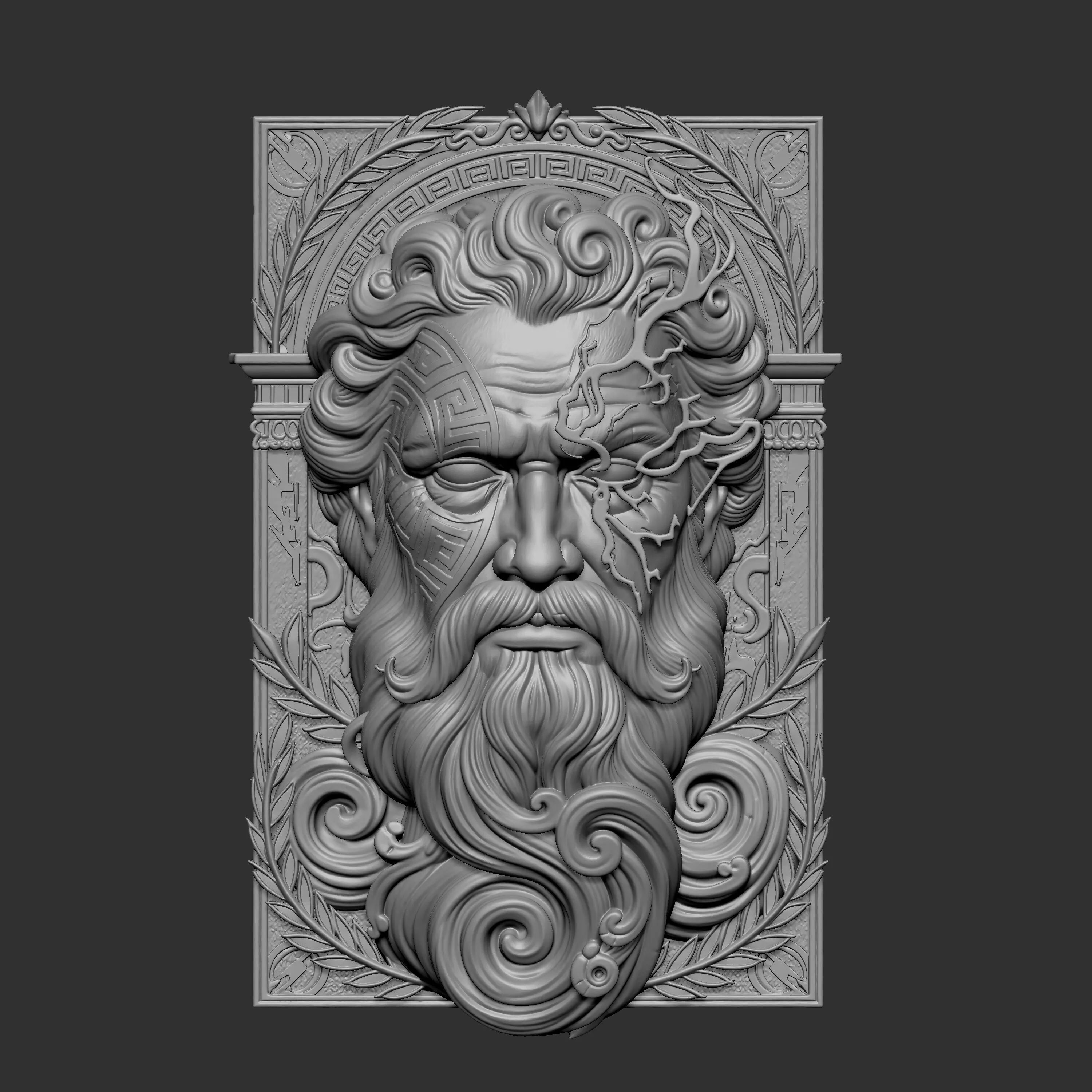 Poseidon Wrath 3D print model