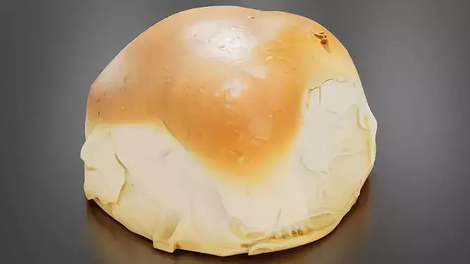 Bread Roll 3D print model 5