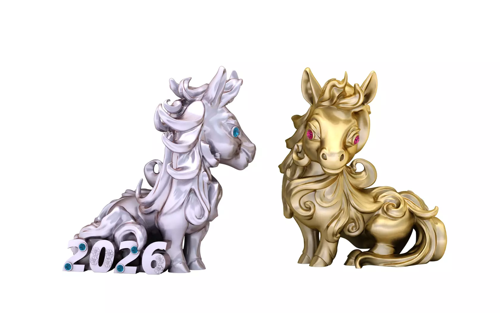 Enchanted Unicorn Figurine 3D print model