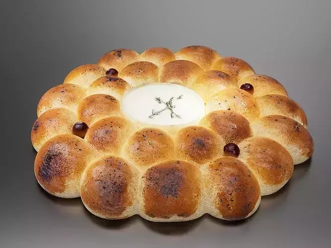 Brioche 01 3D print model