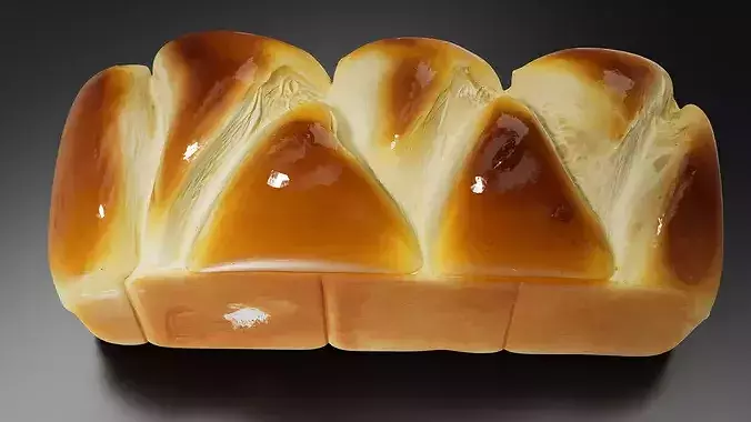 Brioche Franzoesische 01 - 01 3D print model 3