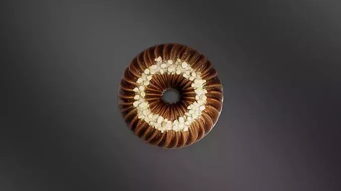 Carrot Cake 3D print model 6