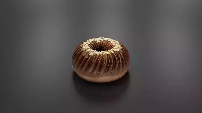 Carrot Cake 3D print model 5