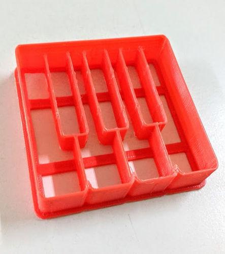 Piano Keys cookie cutter 3D print model
