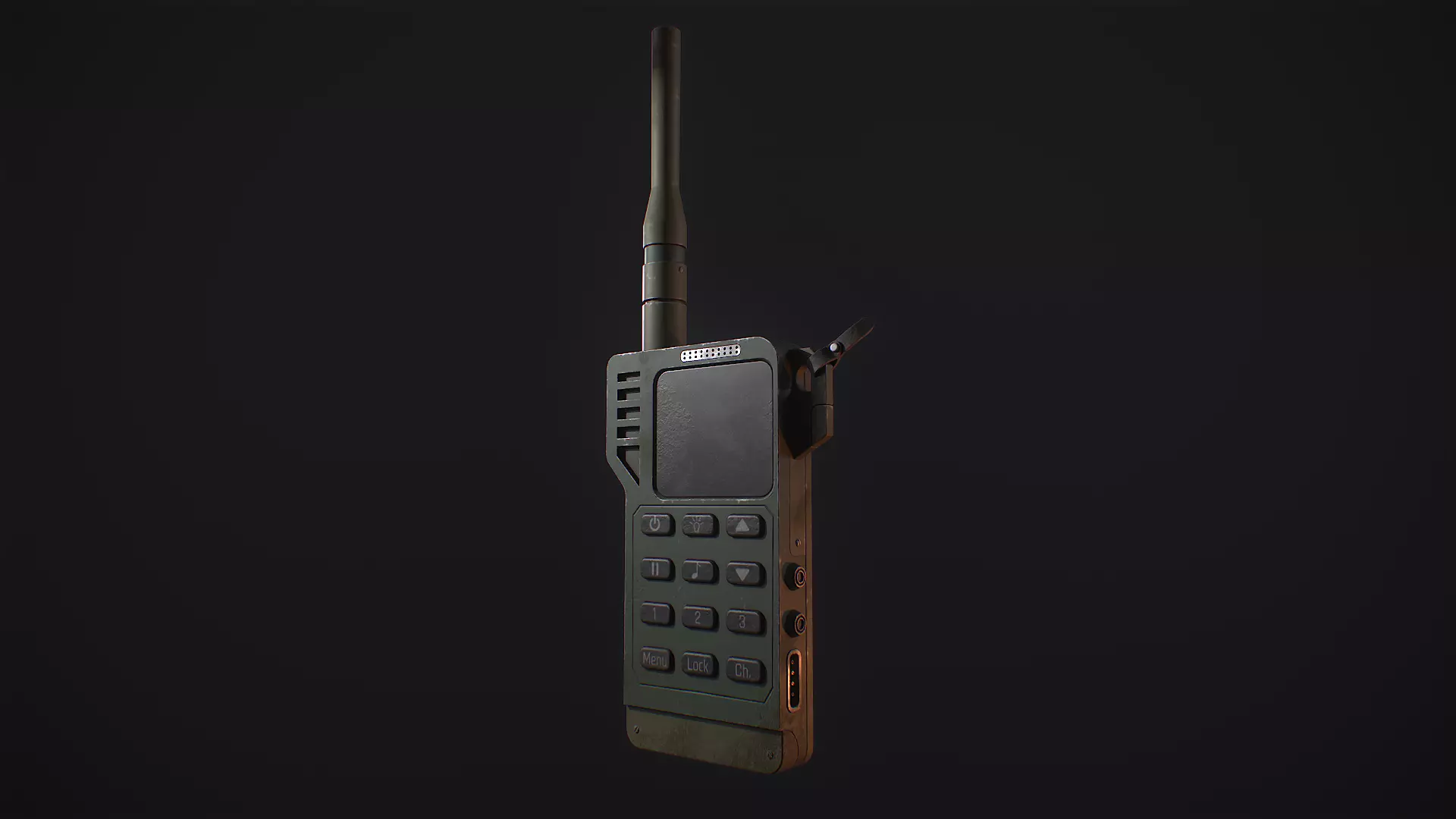Walkie Talkie Free low-poly 3D model