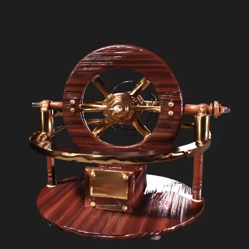 Mechanical Gyroscope 3D model