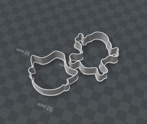 Pirates Cookie Cutters Set  3D print model