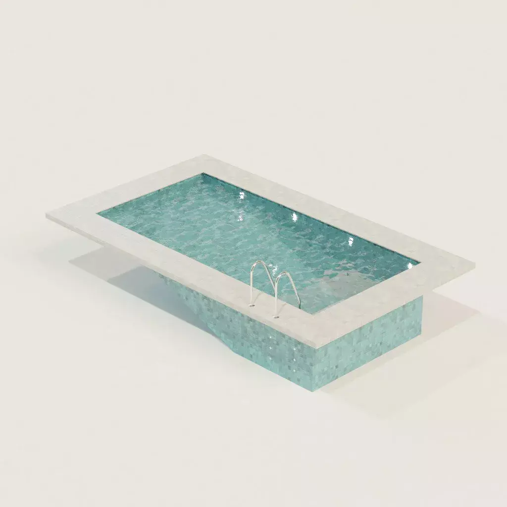 3x6 Swimming Pool Free 3D model