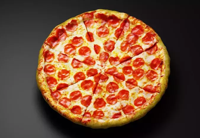 Italian Style Pepperoni Pizza