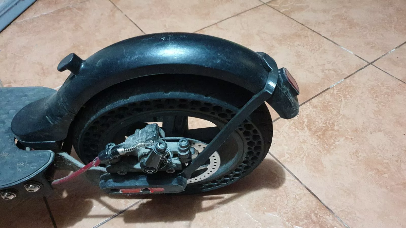 Mudguard attachment for 10 inch scooter 3D print model