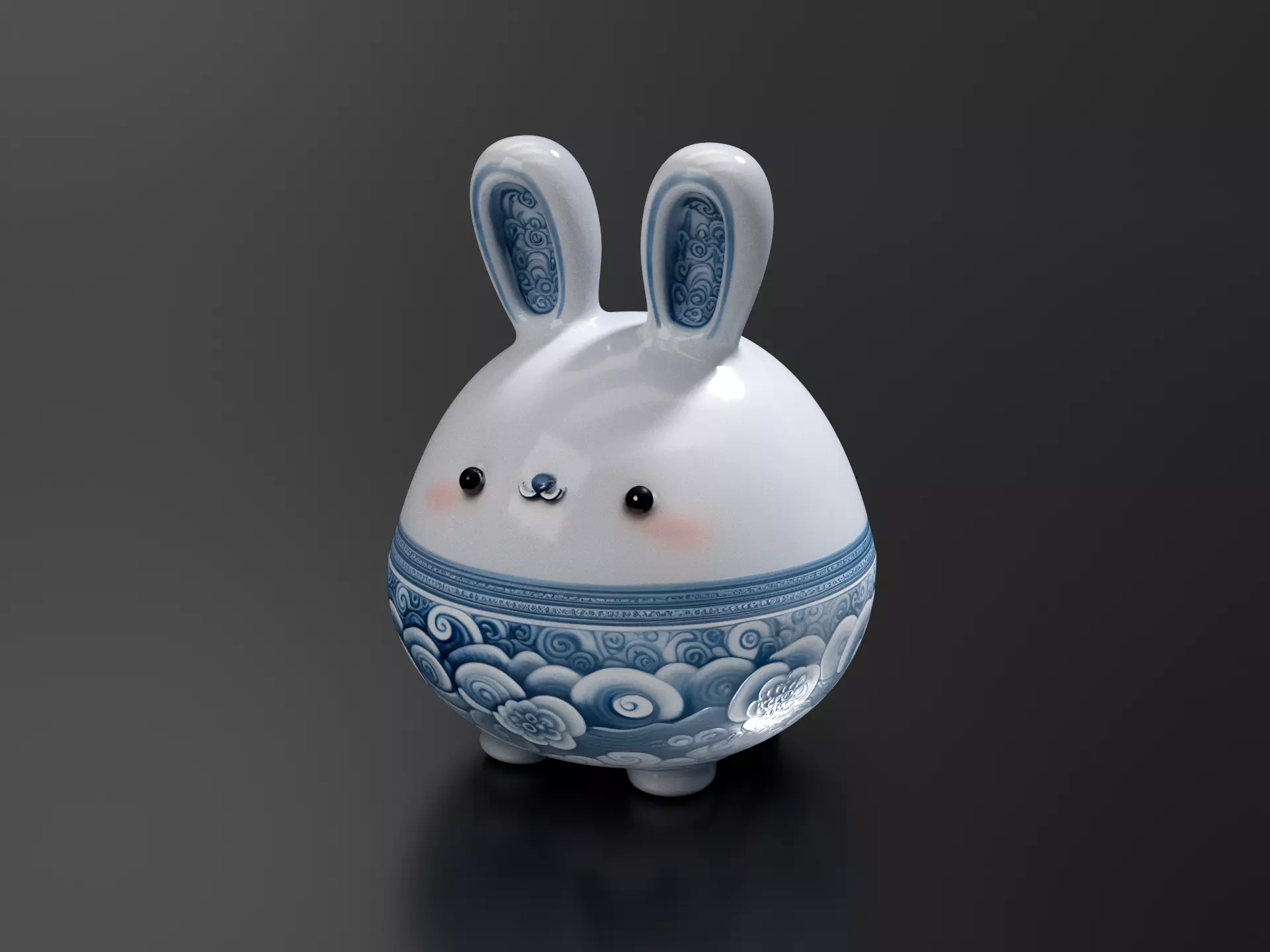 Ceramic sculpture 3D print model