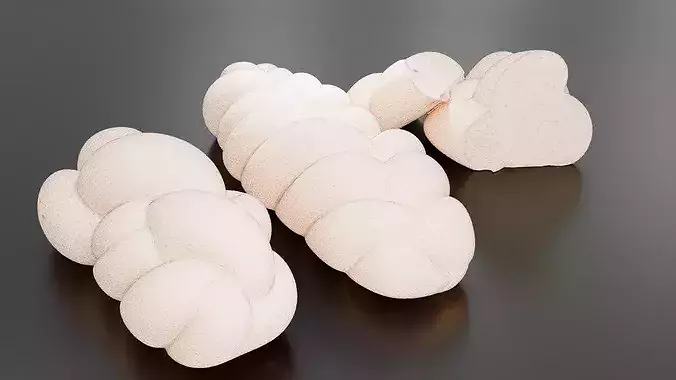 Challah Bread 01 -01 3D print model 7