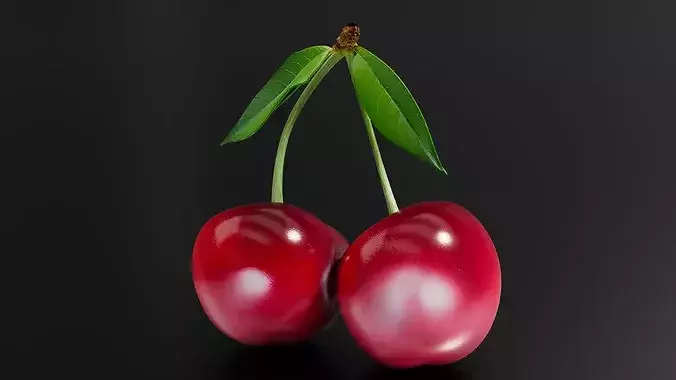 Cherry 01 3D print model 3