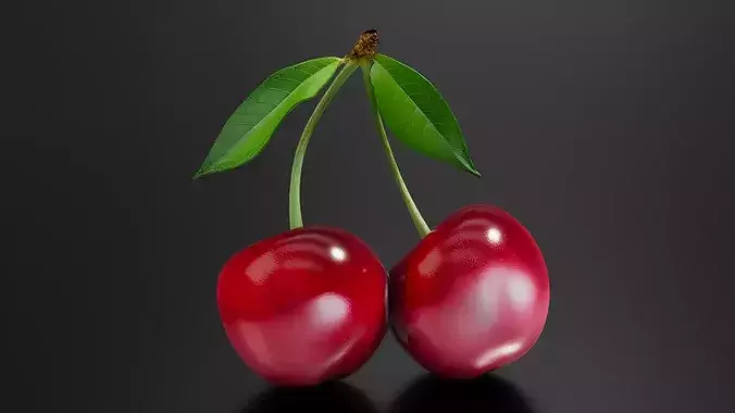 Cherry 01 3D print model 2