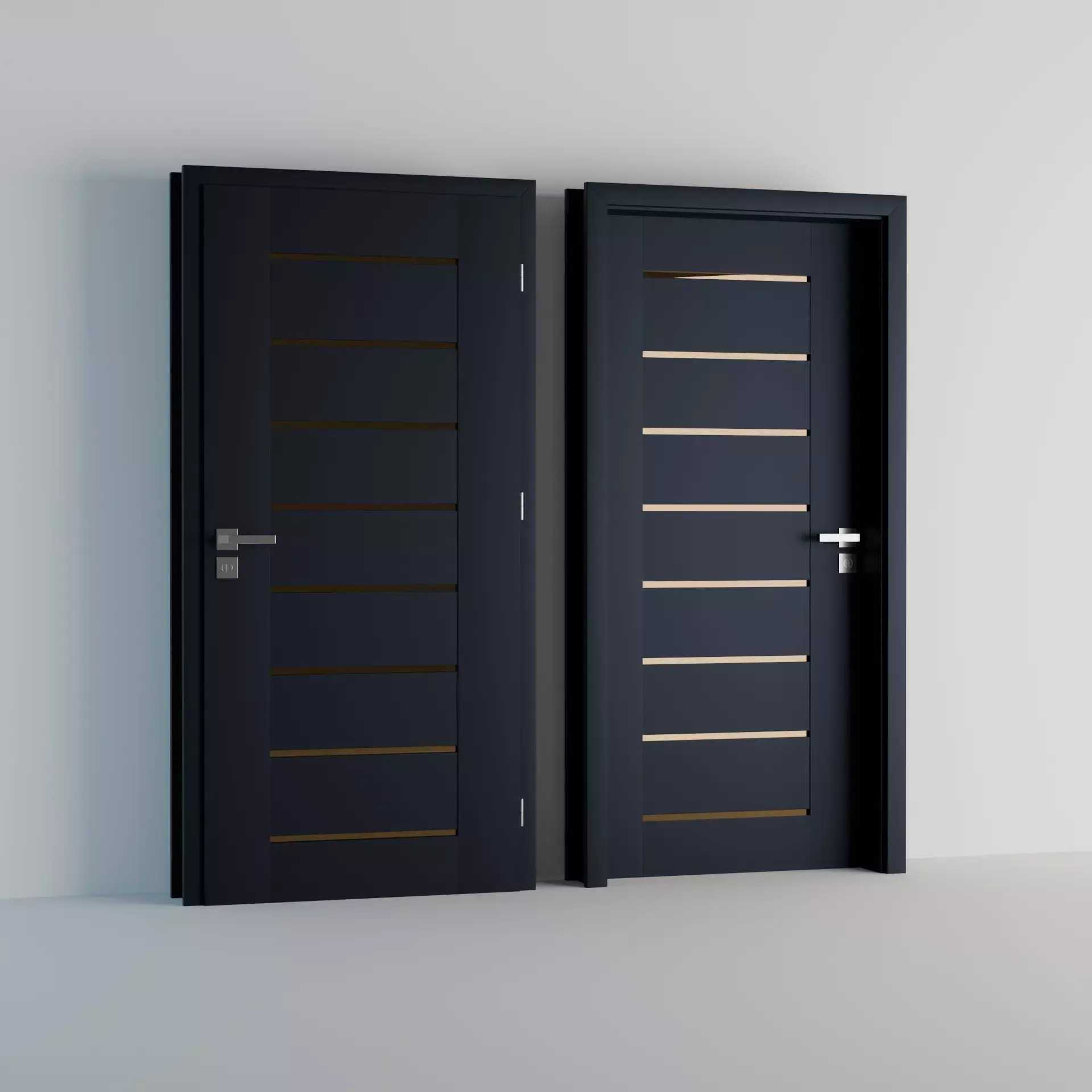 Modern Door Free 3D model