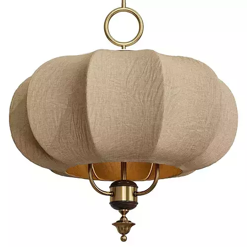 Florabelle Lanter Pendant Light Low-poly 3D model 4