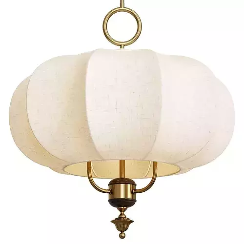 Florabelle Lanter Pendant Light Low-poly 3D model 5