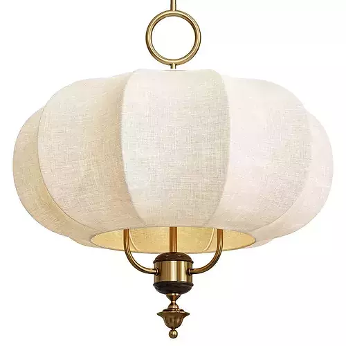 Florabelle Lanter Pendant Light Low-poly 3D model 6