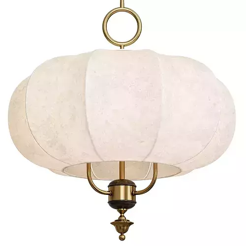 Florabelle Lanter Pendant Light Low-poly 3D model 3