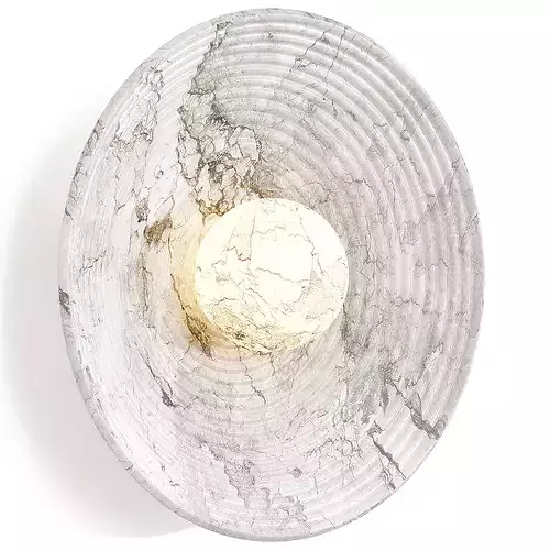 Concentric Wall Lamp By Allied Maker Low-poly 3D model