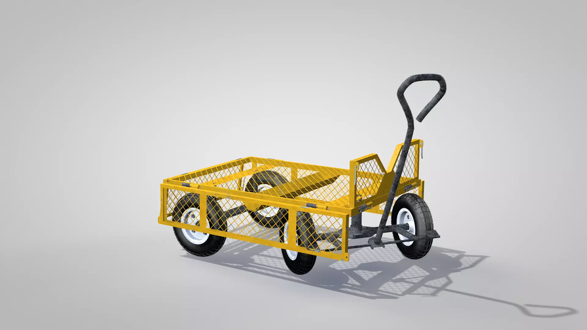 Cargo Cart Mesh 3D model