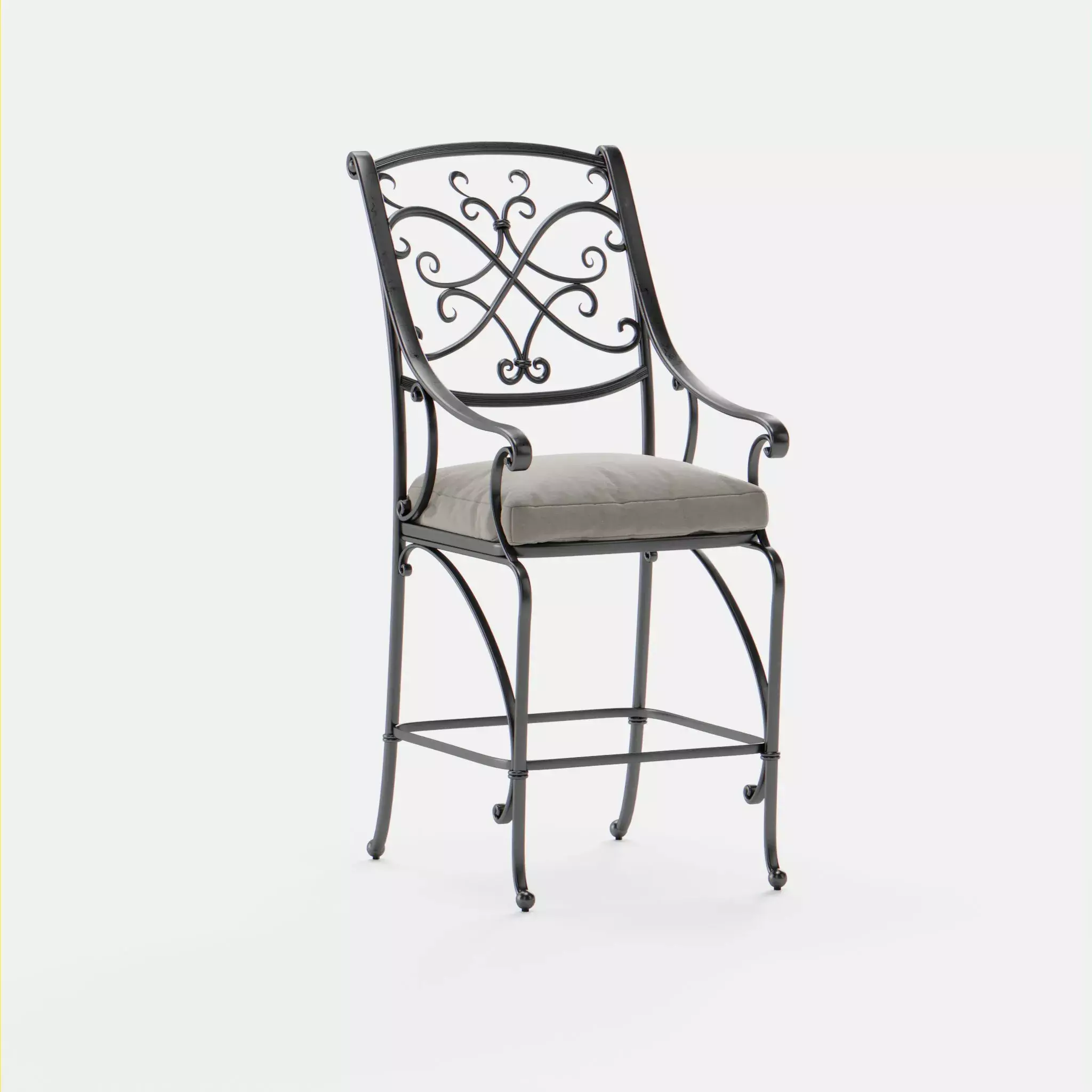 Outdoor Bar Chair Free 3D model
