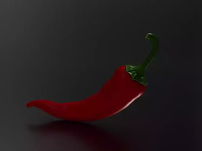 chilli 03 3D print model
