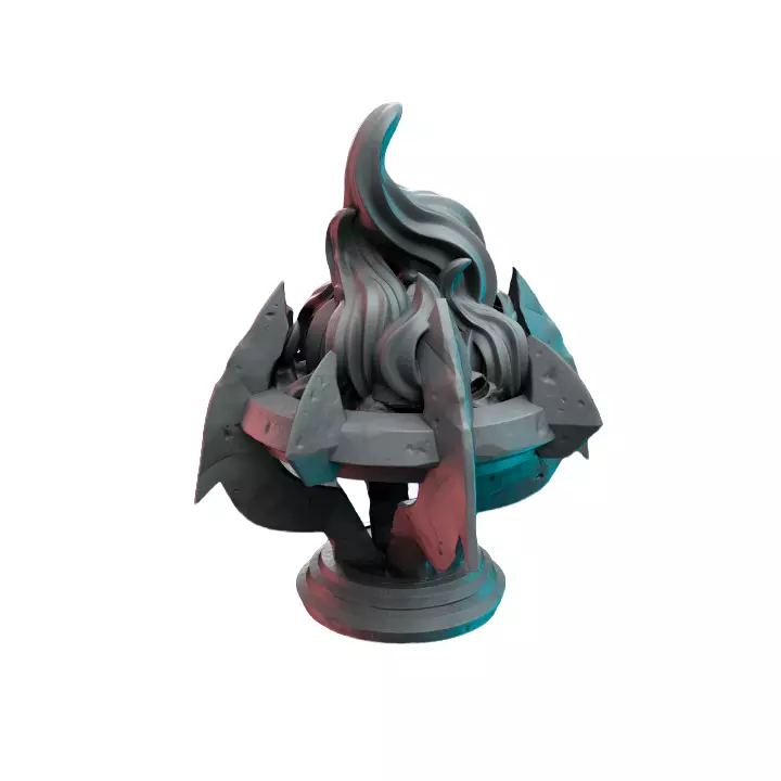Hellbrasero IV - Board Game Miniature STL 3D print model