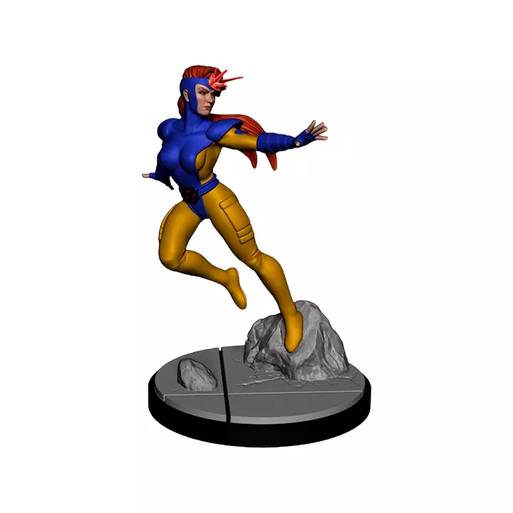 Jeanbae VIII - Collectible Hero Figurine 3D print model